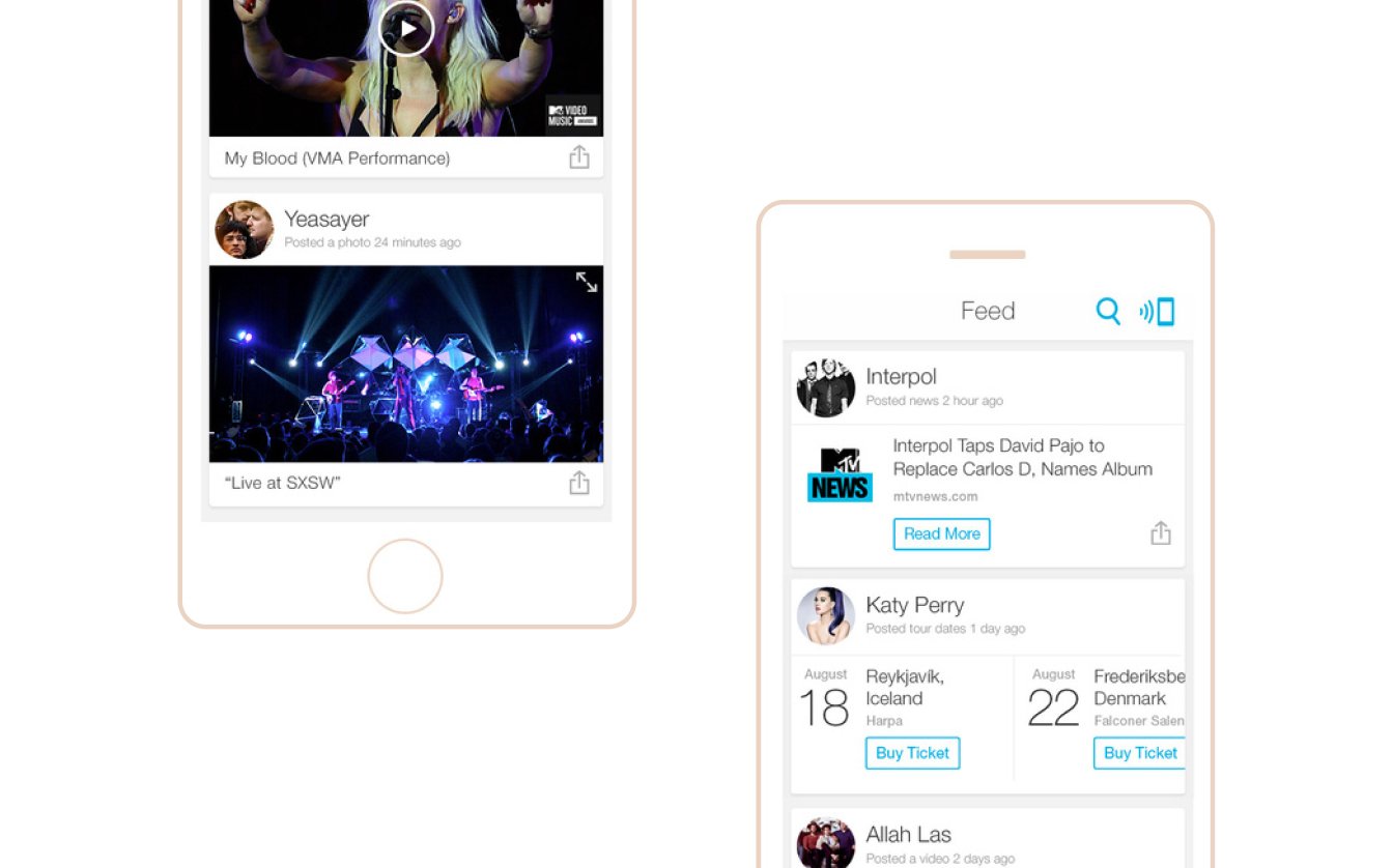 MTV Artist Pages