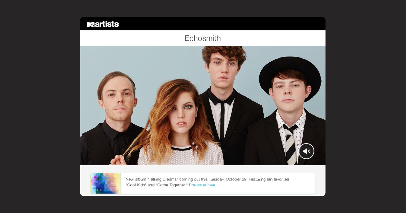 MTV Artists — echo