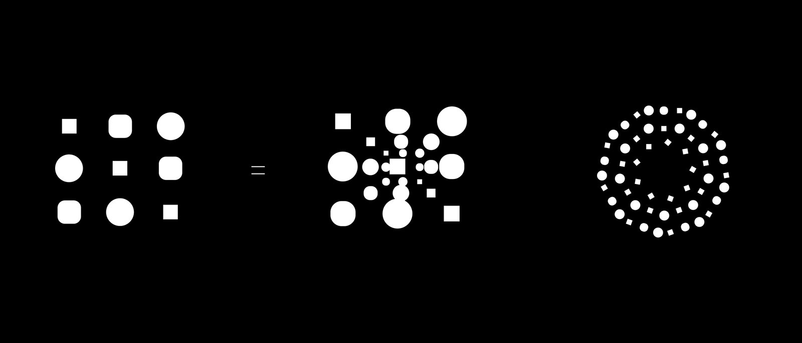 Oxrow brand system — logomark components