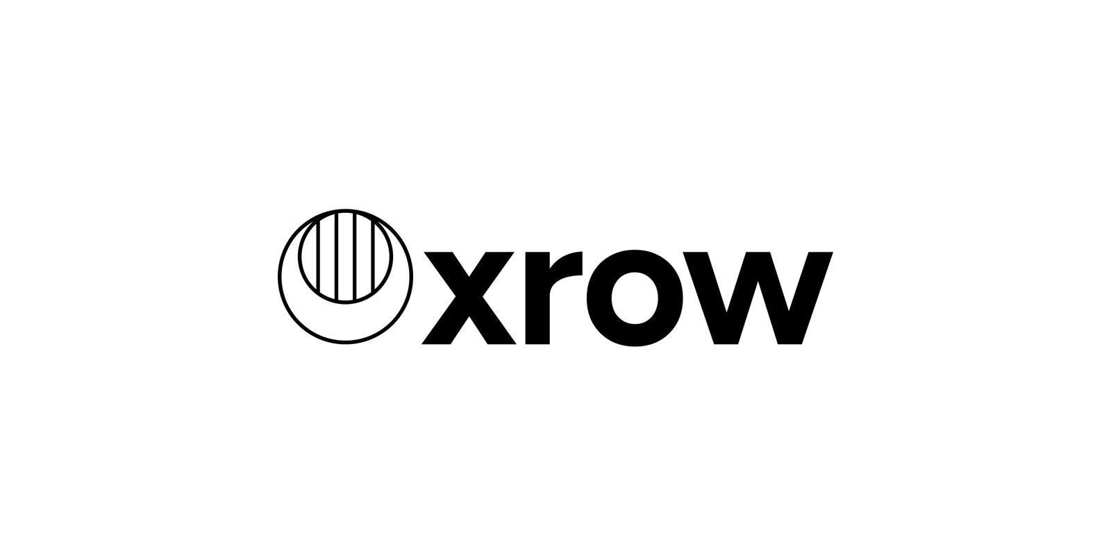 Oxrow wordmark on white